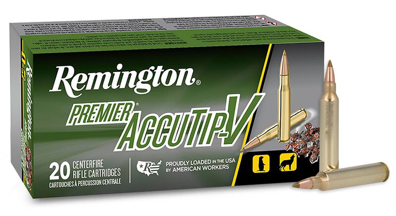 Premier AccuTip-V, 204 Ruger, 40 Grain, AccuTip-V, 3900 fps